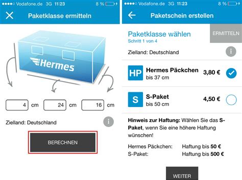 hermes päckchen erstellen|Hermes paketschein erstellen und drucken.